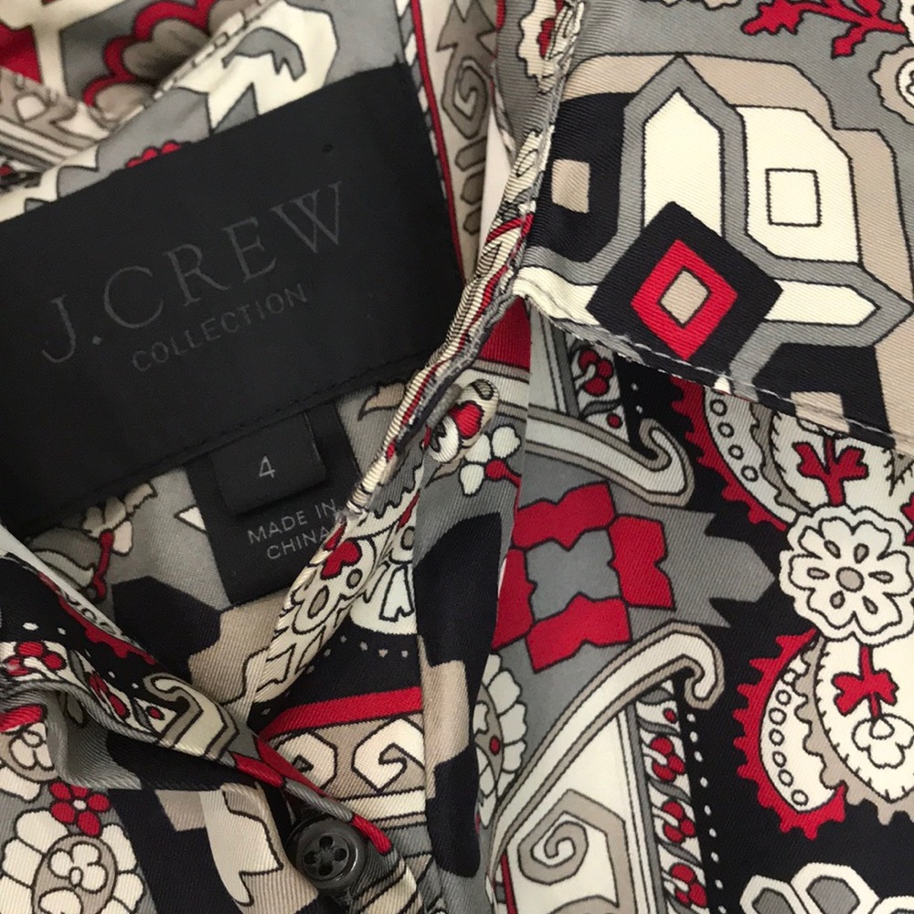 J. Crew Collection Silk Dress